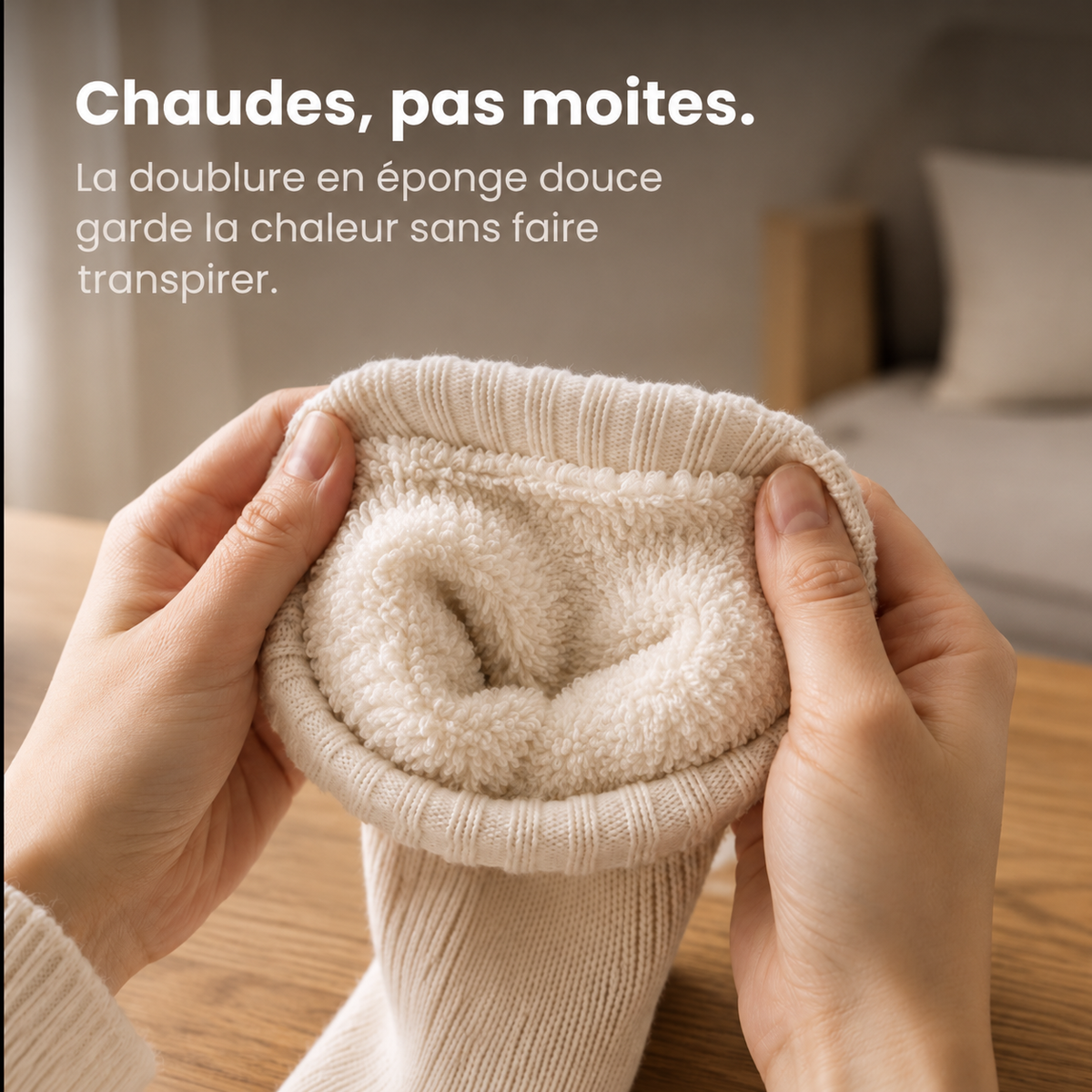 Chaussettes Cocooning – Lot de 5 paires (5 coloris)