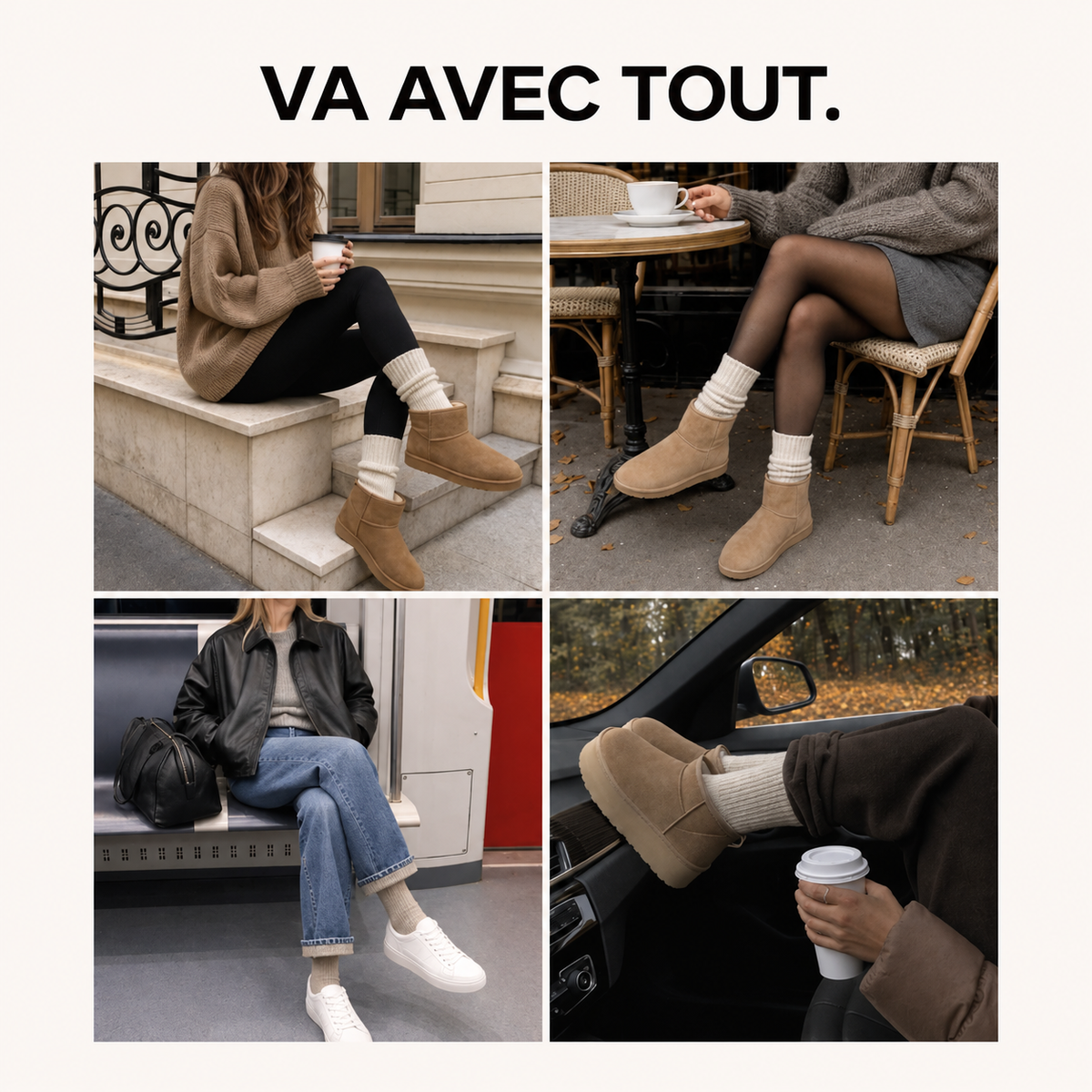 Chaussettes Cocooning – 1 paire