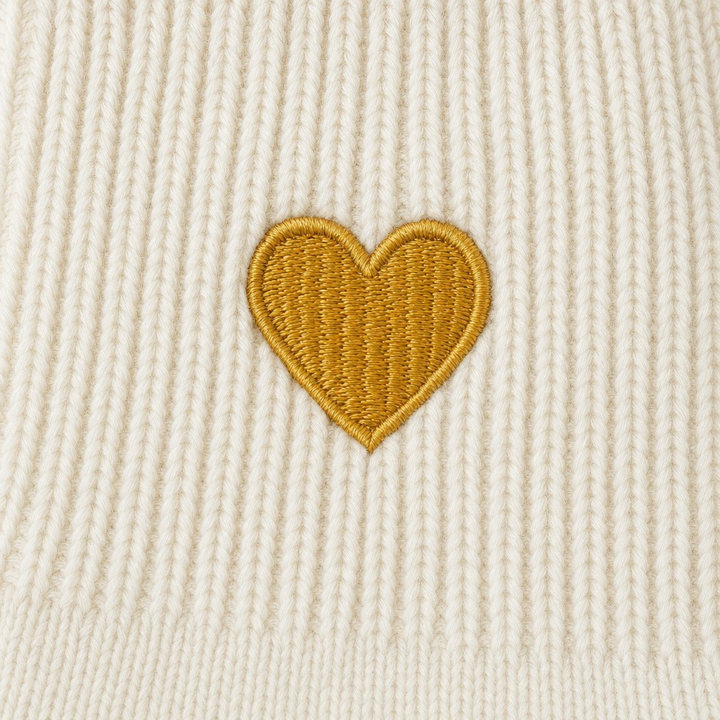 Chaussettes Petit Cœur Doré