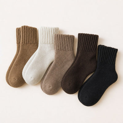 Chaussettes Cocooning – Lot de 5 paires (5 coloris)